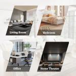 Power Recliner Loveseat with LED Lights and USB