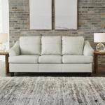 Ashley Genua White Sofa - 88" W, 38" D