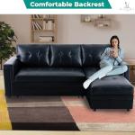 Lily Sectional Sleeper Sofa with USB Ports
