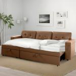 Naomi Home Sleeper Sectional Sofa with Chaise