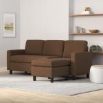 L-Shape Upholstered Sectional Sofa with Chaise Lounge