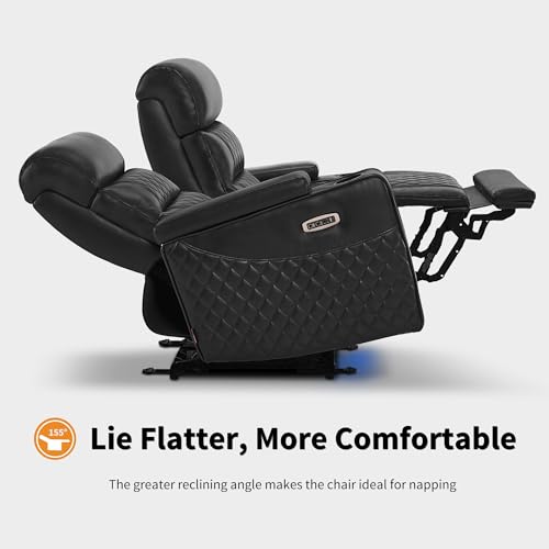 MCombo Electric Reclining Loveseat Sofa with USB Ports