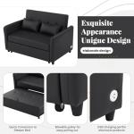 Merax 51.5" Modern Convertible Sleeper Sofa Bed