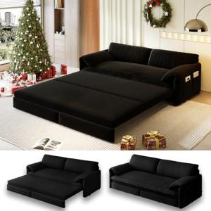 Modern 3-in-1 King Size Futon Sofa Bed