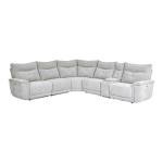 Lexicon Aimot Gray Modular Power Reclining Sectional