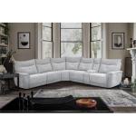 Lexicon Aimot Gray Modular Power Reclining Sectional