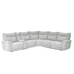 Lexicon Aimot Gray Modular Power Reclining Sectional