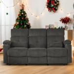 Consofa Power Reclining Sofa with Heat, Massage, USB Ports