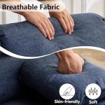 LOUVIXA 2-Seater Recliner Loveseat for RVs