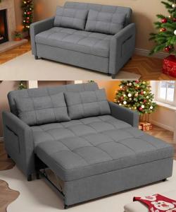 Gizoon 3-in-1 Convertible Sleeper Sofa Couch