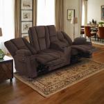 MCombo Electric Reclining Sofa with Heat & Massage