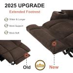 MCombo Electric Reclining Sofa with Heat & Massage