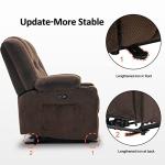 MCombo Electric Reclining Sofa with Heat & Massage