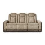 Ashley Next-Gen DuraPella Power Reclining Sofa - Sand