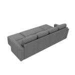 HONBAY Dark Grey Modular Sleeper Sectional Sofa