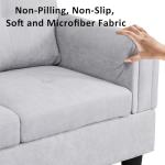 Modular L-Shaped Sectional Sofa with Chaise