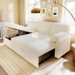 VanAcc 2-in-1 Pull Out Sleeper Sofa Bed