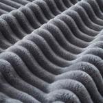 LINSY HOME Dark Grey Queen Pull Out Sofa Bed