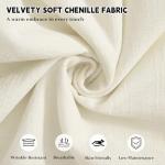 Modern L-Shaped Cloud Couch with Ottoman - Beige White