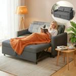 Gizoon 3-in-1 Convertible Sleeper Sofa Couch