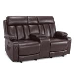 MCombo Power Recliner Loveseat with Heat & Massage