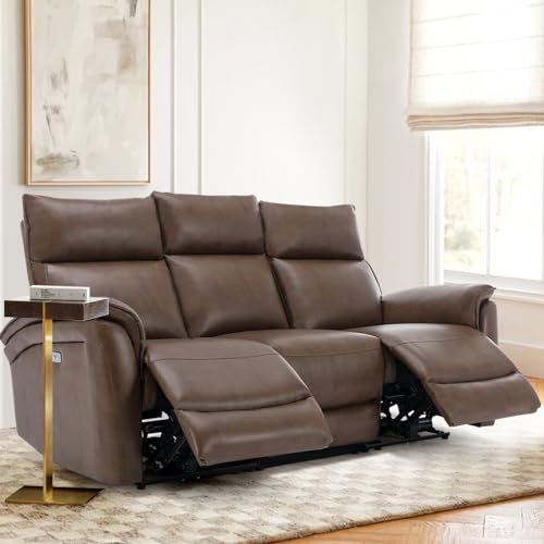 Modern Power Reclining Sofa with USB Ports