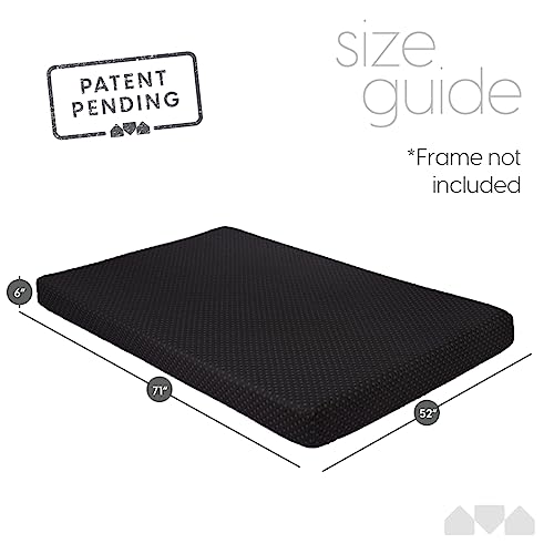 Milliard Full Size Memory Foam Futon Mattress