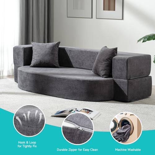 Twin Size Folding Sofa Bed by Z-hom