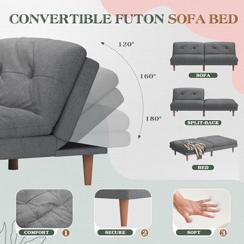 Modern Convertible Sofa Bed for Small Spaces