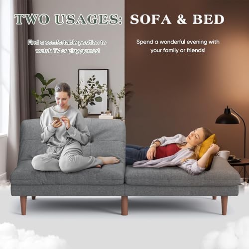 Modern Convertible Sofa Bed for Small Spaces