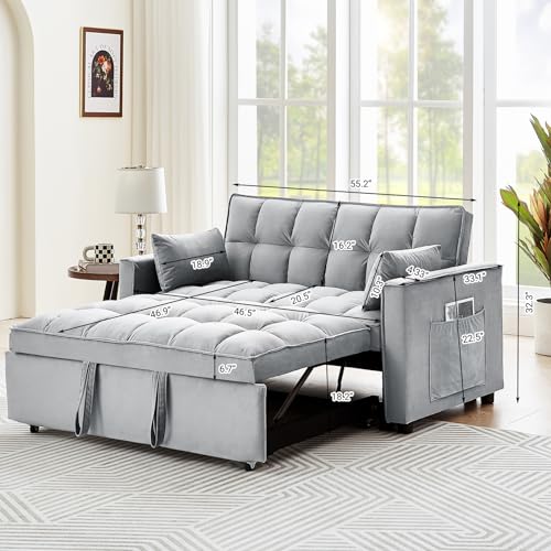 Calabash 3-in-1 Sleeper Sofa Bed Loveseat