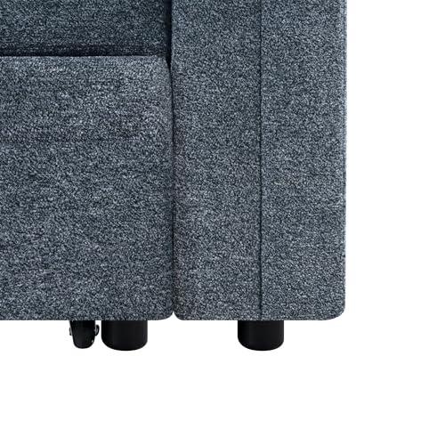 Naomi Home Lily L-Shaped Sleeper Sofa with USB