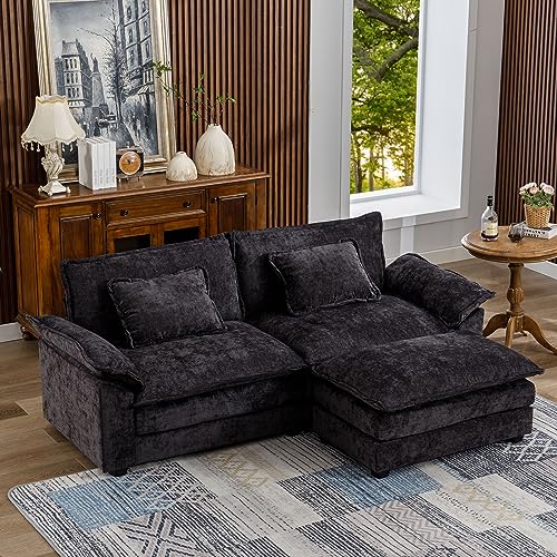 Modern 85.8" Sectional Couch with Chaise