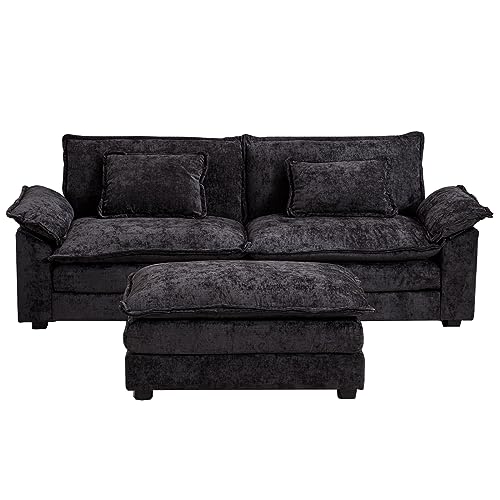 Modern 85.8" Sectional Couch with Chaise