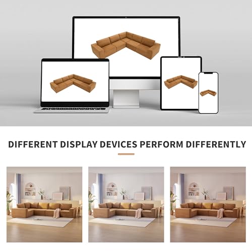 Comfy Modular L-Shaped Sectional Sofa Set