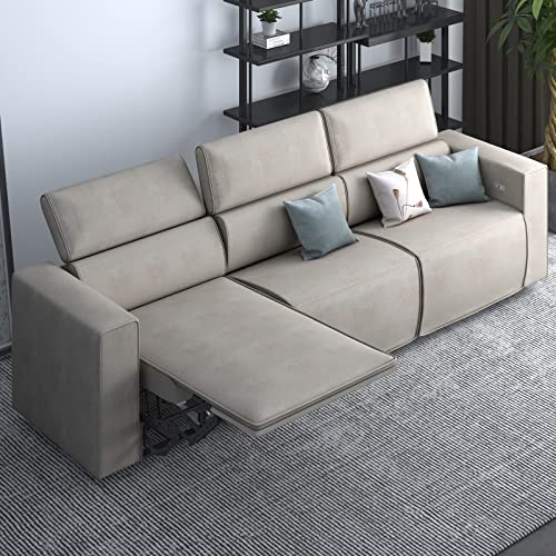 CECER Electric Reclining Sofa with USB Charging