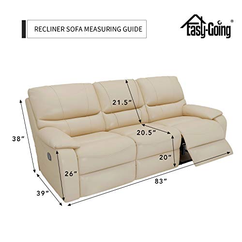 Waterproof PU Leather Recliner Sofa Slipcover Set