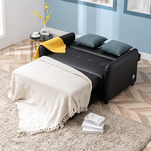 Merax 51.5" Modern Convertible Sleeper Sofa Bed