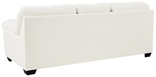 Ashley Donlen Modern Tufted Faux Leather Sleeper Sofa