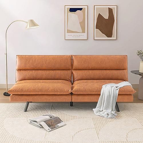 Light Brown Futon Sofa Bed