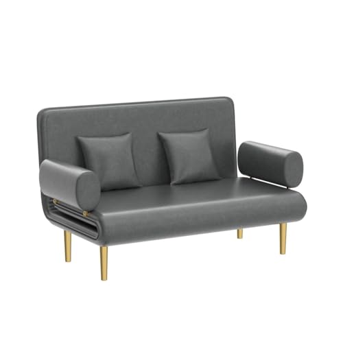 CIZIG Grey Convertible Futon Sofa Bed