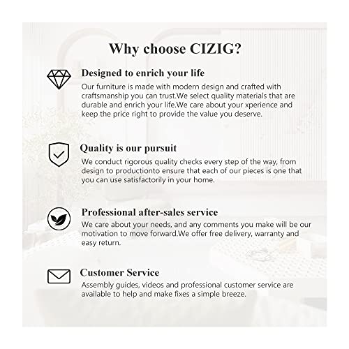 CIZIG Grey Convertible Futon Sofa Bed
