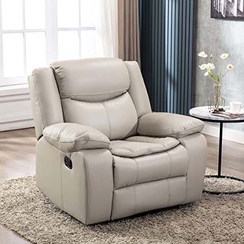 Breathable Leather Reclining Sofa Sets for Family Living Room