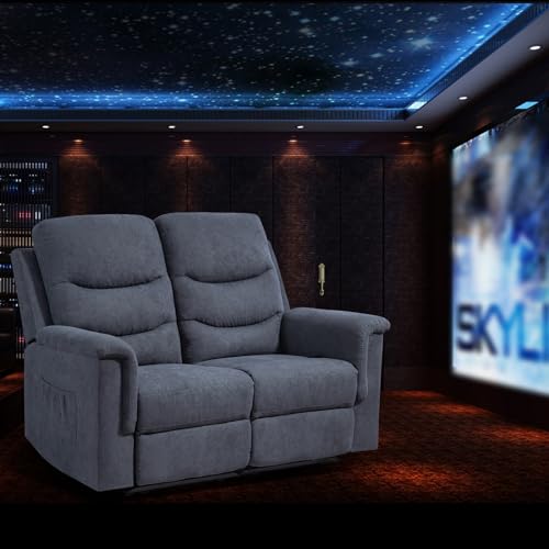 RIHEREFY Adjustable Recliner Loveseat for Living Room