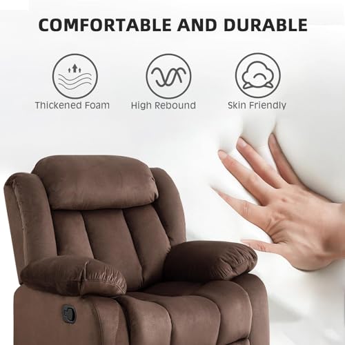 Classic Reclining Sofa Set with Loveseat and Sofa