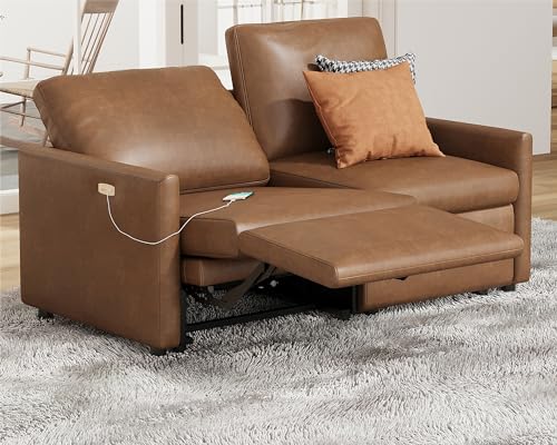 AMERLIFE Power Recliner Sectional Sofa with USB Port
