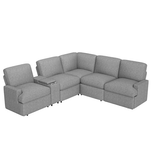 Bellemave Modern L-Shaped Power Recliner Sofa