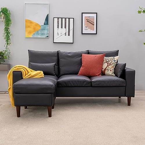 Panana L-Shaped Convertible Sofa with Ottoman