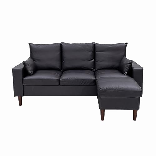 Panana L-Shaped Convertible Sofa with Ottoman