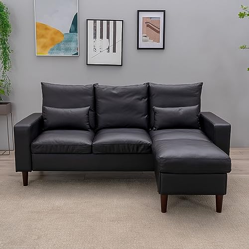 Panana L-Shaped Convertible Sofa with Ottoman